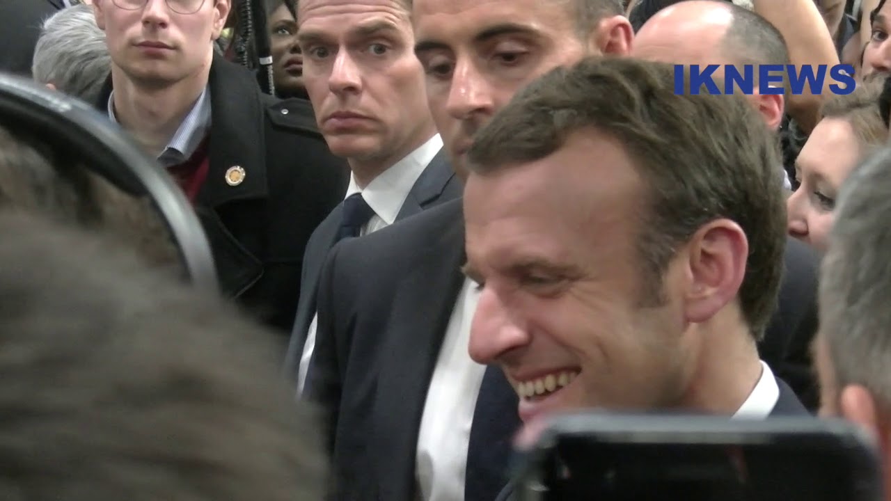 Visite du Président Emmanuel Macron au salon de l’agriculture 2019