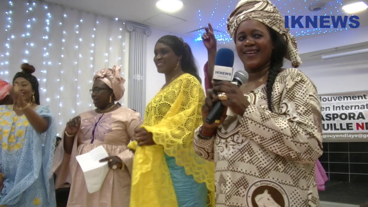 Discours Fatou Kiné Ndiaye Présidente DANN France