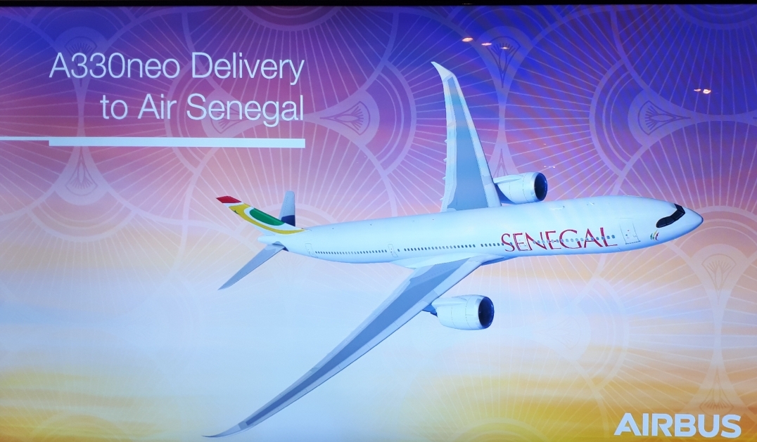 Livraison de l’A330 -900 neo discours du Ministre Alioune Sarr
