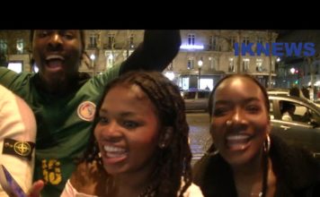 Champs-Elysées: Réactions et ambiances en ce soir de victoire historique pour le Sénégal