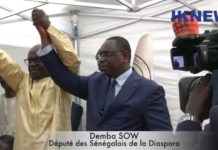 Paris: Le député des sénégalais de la Diaspora Demba Sow, renouvelle sa fidélité au Président Macky sall