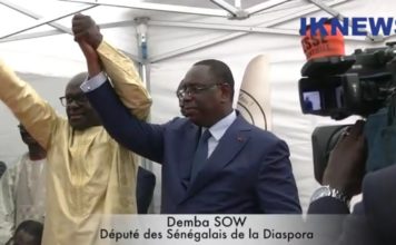 Paris: Le député des sénégalais de la Diaspora Demba Sow, renouvelle sa fidélité au Président Macky sall