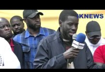 Paris: Manifestation du 8 juin: Discours de Bassirou Diomaye FAYE, Président du Mouvement National des Cadres de PASTEF ( En Wolof)