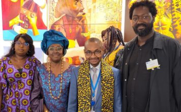 UNESCO: A la rencontre de Rémy Gomis, artiste peintre